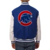 Varsity Chicago Cubs Royal Blue and White Jackets