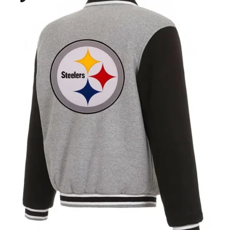 Varsity Pittsburgh Steelers Leather Wool Jackets