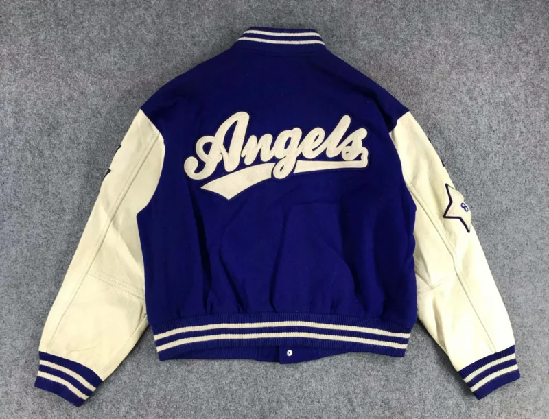 Vintage MLB Los Angeles Angels Varsity Jackets scaled 1