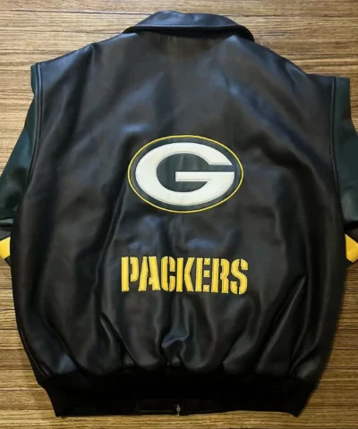 Vintage NFL Team Green Bay Packers Leather Jackets