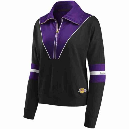 WEAR by Erin Andrews Los Angeles Lakers Womens Color blocked Jacket