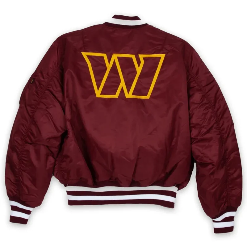Washington Commanders Burgundy MA 1 Jackets