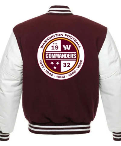 Washington Commanders Letterman Jacket