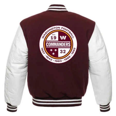 Washington Commanders Letterman Jacket