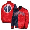 Washington Wizards Fast Break Satin Jacket