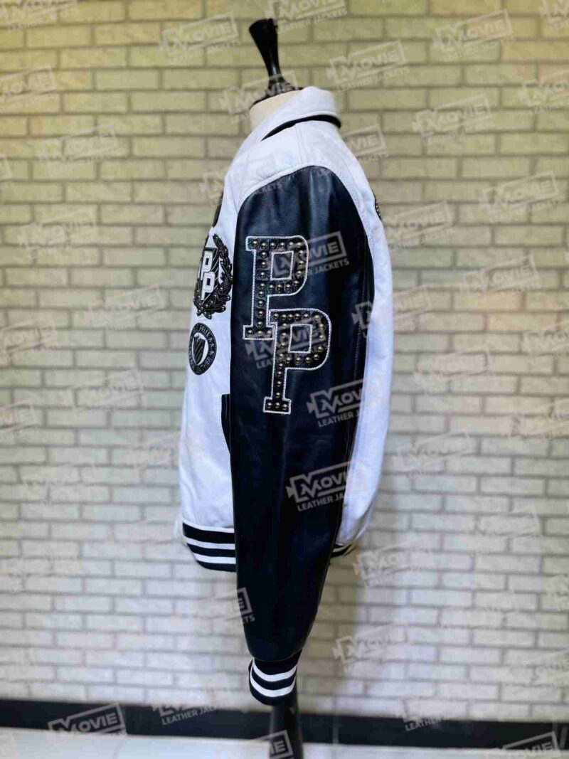 White Pelle Pelle 1978 Vintage Leather Jacket scaled 1