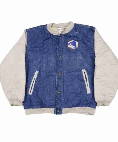 Winnie The Pooh EEYORE Varsity Denim Jacket