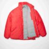 Women Bright Red Padded Jacket