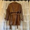 Women Brown Leather Coat