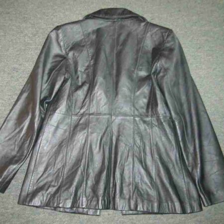 Women Pelle Gray Jacket 1