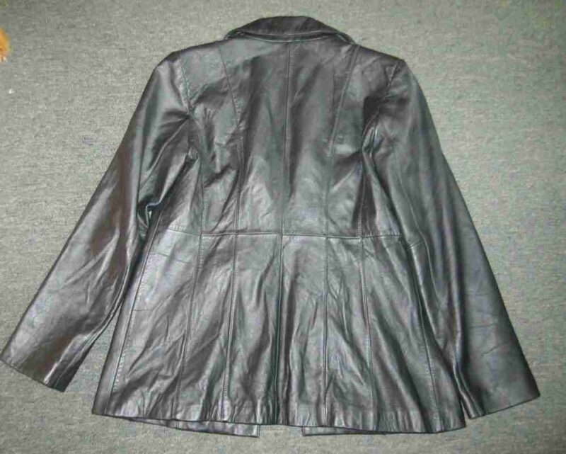 Women Pelle Gray Jacket 1