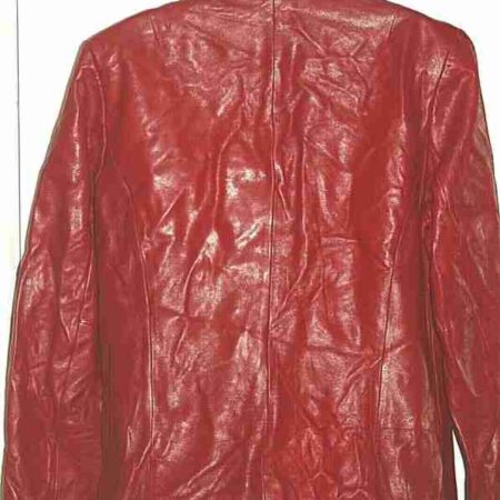 Women Pelle Red Blazer