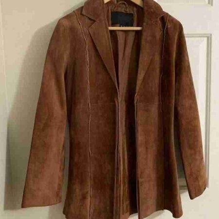 Women Pelle Suede Boho Hippie Jacket 1