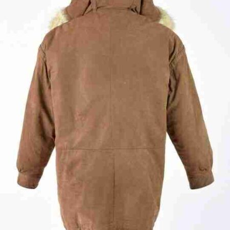 Womens Vintage 90s Pele Leather Parka