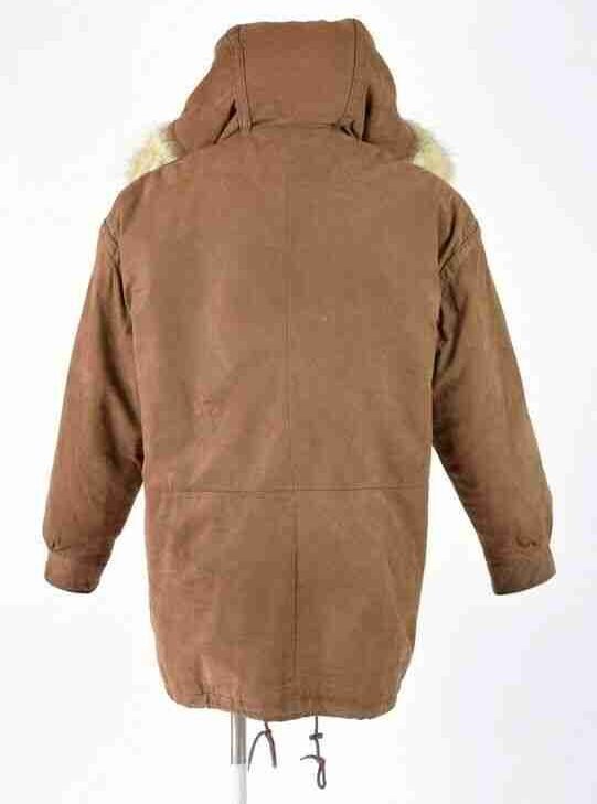 Womens Vintage 90s Pele Leather Parka
