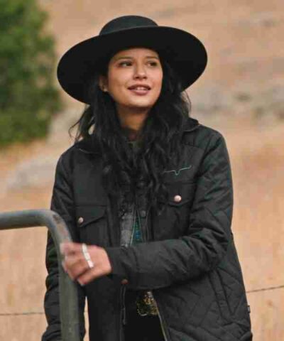 Yellowstone S04 Monica Dutton Black Jacket