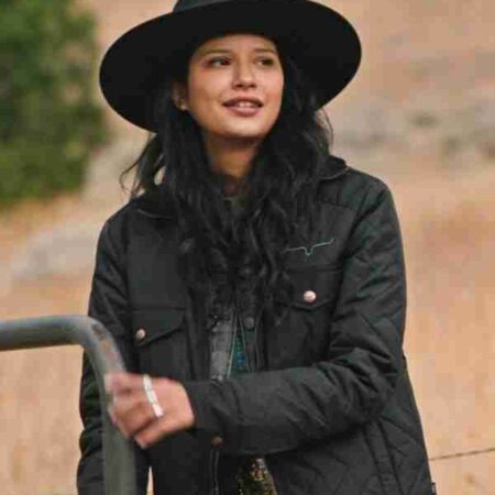 Yellowstone S04 Monica Dutton Black Jacket