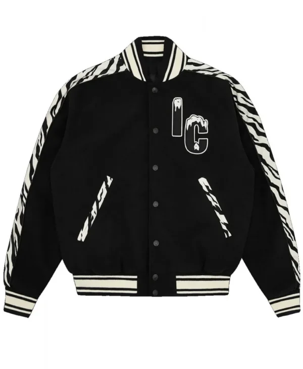 Zebra BBC Varsity Black Jacket
