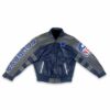 blue gray nfl dallas cowboys leather jacket