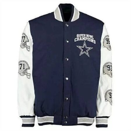 dallas cowboys commemorative super bowl jacket scaled 1