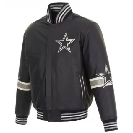 dallas cowboys navy nfl leather jacket scaled 1