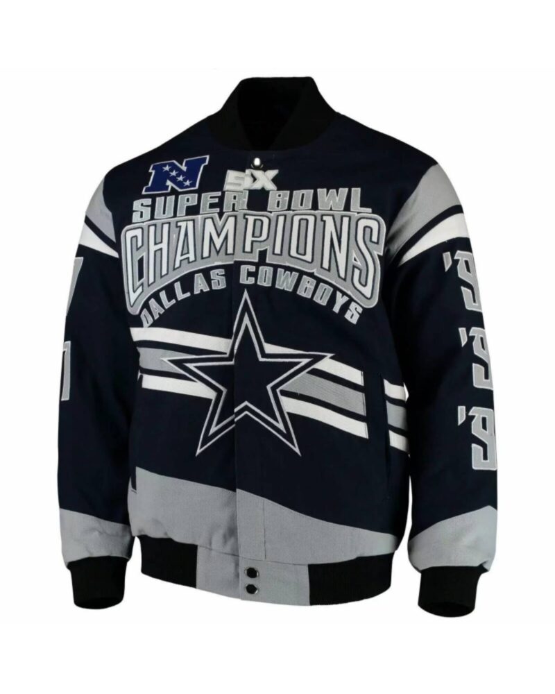 dallas cowboys nfl 5 time super bowl jacket scaled 1