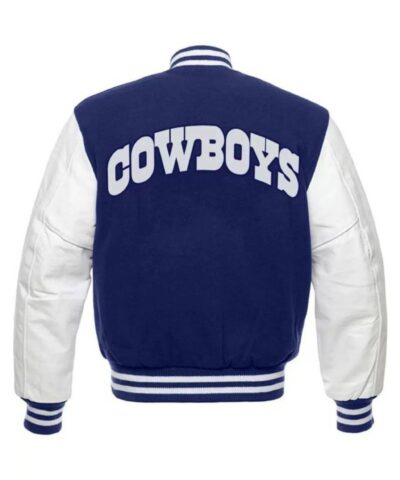dallas cowboys nfl letterman varsity jacket 1