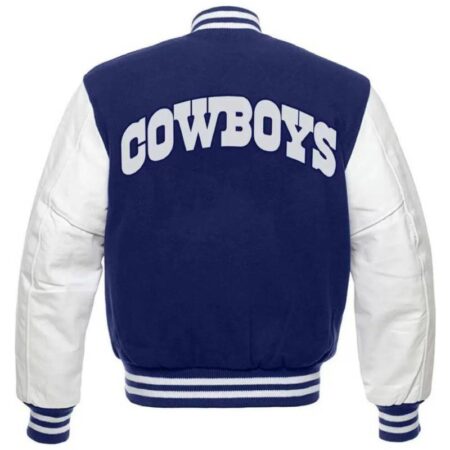 dallas cowboys nfl letterman varsity jacket 1