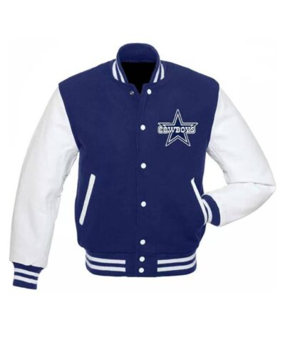 dallas cowboys nfl letterman varsity jacket