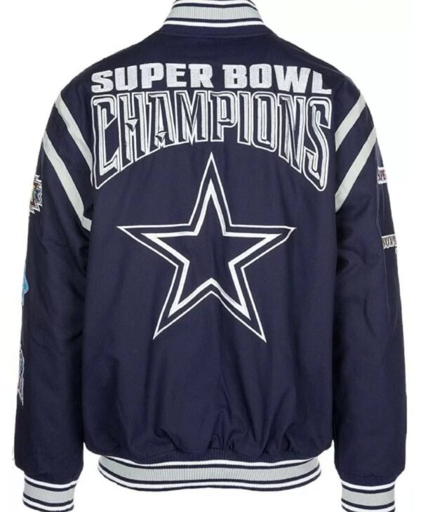 dallas cowboys super bowl 5 time champions jacket 1 scaled 1