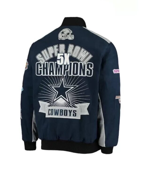 dallas cowboys super bowl 5x champions jacket 1 scaled 1