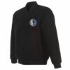 dallas mavericks jeff hamilton black wool jacket