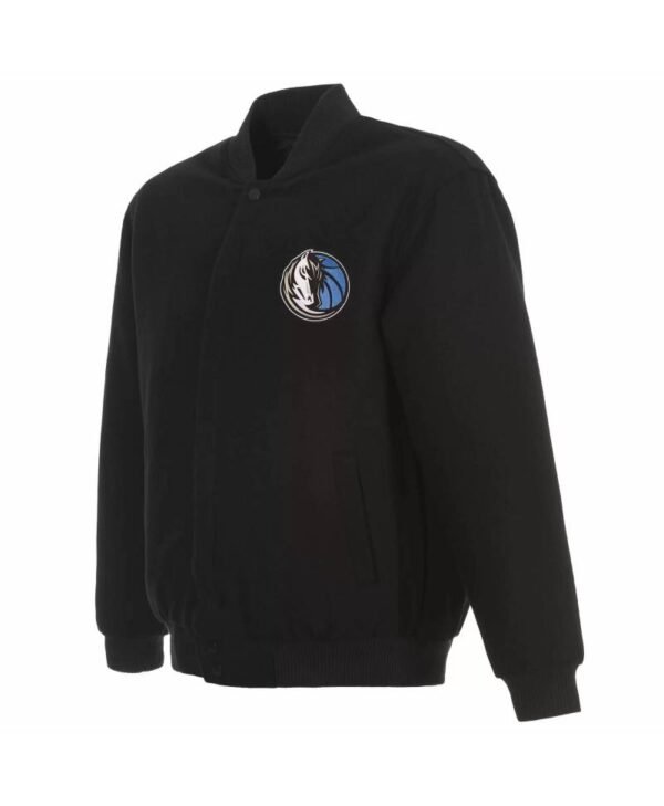 dallas mavericks jeff hamilton black wool jacket
