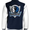 dallas mavericks jeff hamilton blue cotton jacket