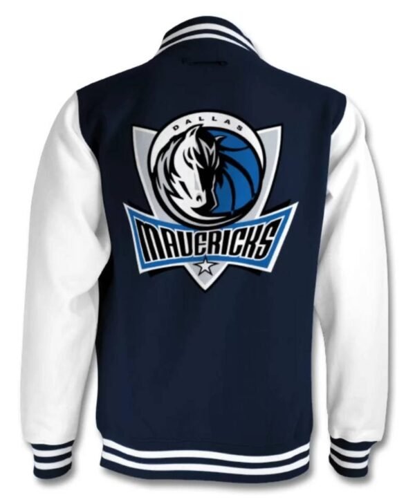 dallas mavericks jeff hamilton blue cotton jacket