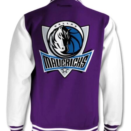 dallas mavericks jeff hamilton purple cotton jacket 1
