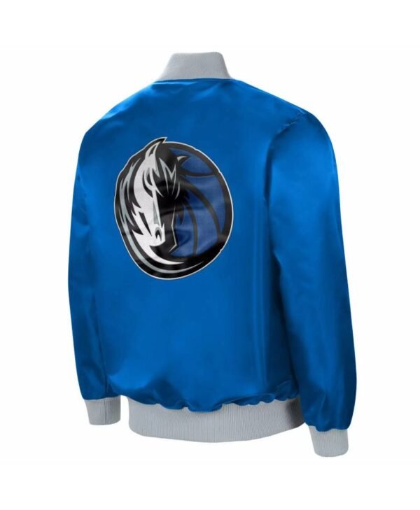 dallas mavericks the ambassador satin full zip jacket 1
