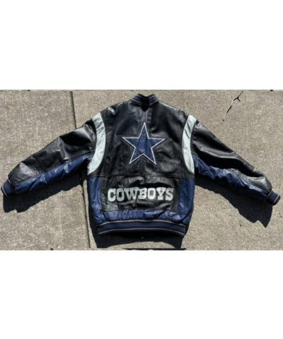 g lll carl banks nfl dallas cowboys leather jacket 1