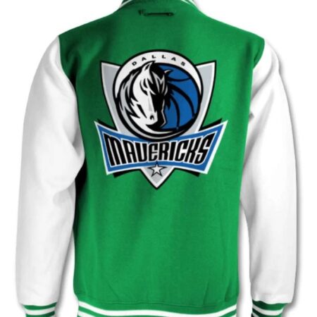 green dallas mavericks jeff hamilton cotton jacket