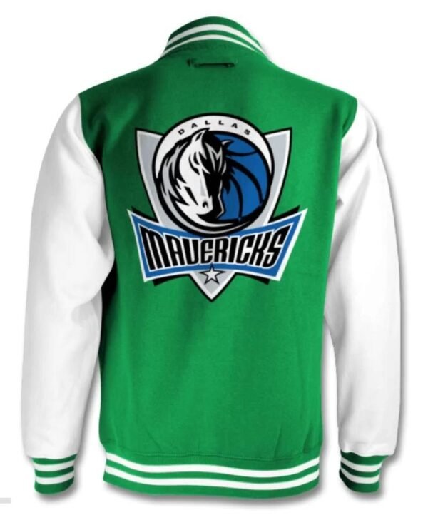 green dallas mavericks jeff hamilton cotton jacket