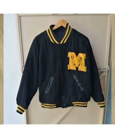 jeff hamilton dallas mavericks black varsity jacket