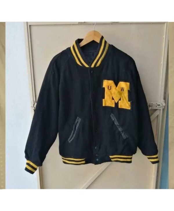 jeff hamilton dallas mavericks black varsity jacket