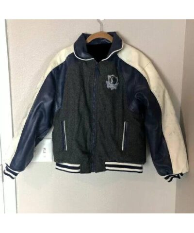 jeff hamilton dallas mavericks wool leather jacket