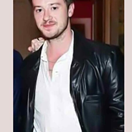 joseph quinn the whale 2022 leather jacket scaled 1