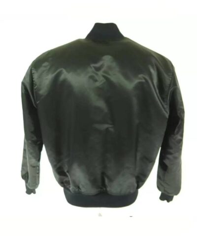 nba dallas mavericks black satin jacket 1