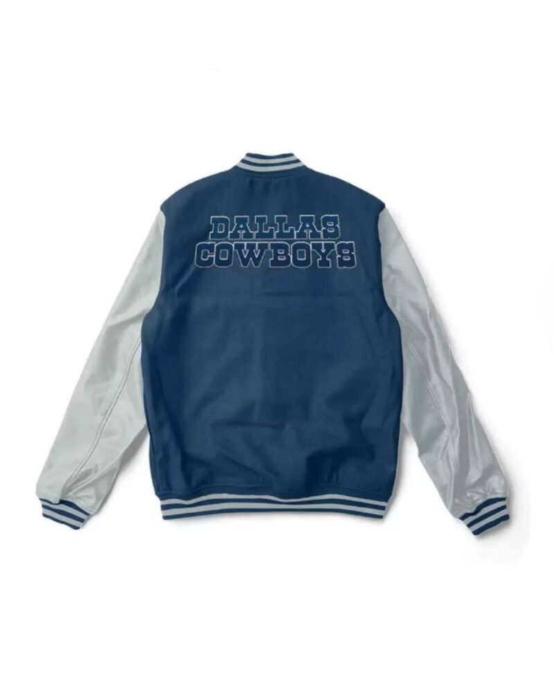 nfl dallas cowboys blue and gray varsity jacket 1 scaled 1