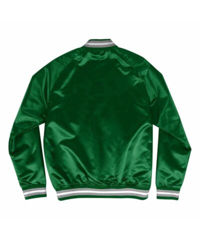 nfl dallas cowboys green satin jacket 1