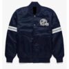 nfl dallas cowboys navy satin jacket scaled 1