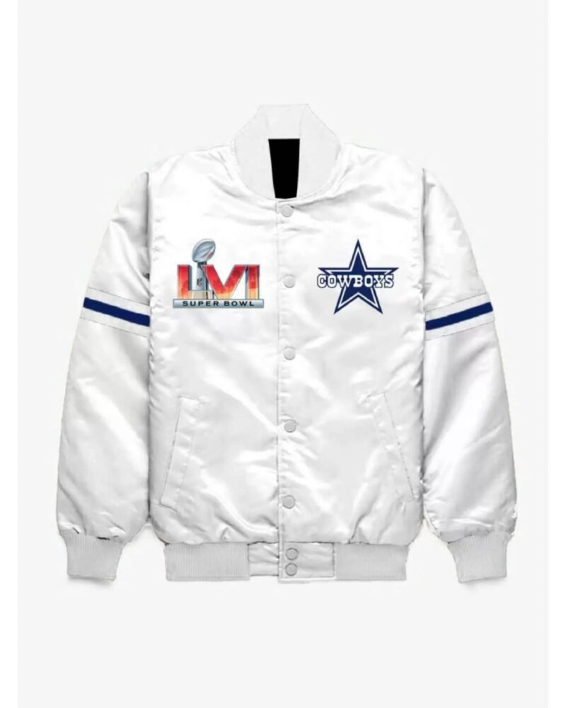 nfl dallas cowboys super bowl white satin jacket scaled 1