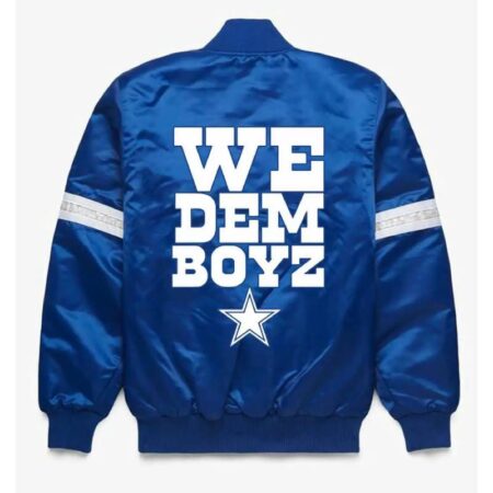 nfl dallas cowboys we dem boyz satin jacket 1